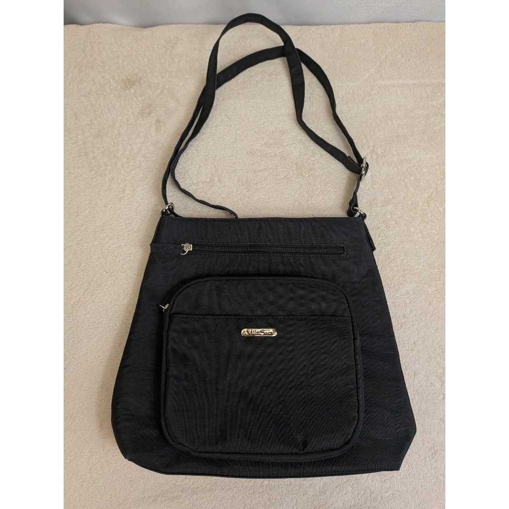 Multi Sac Black Nylon Crossbody Shoulder Bag Purse Organizer Travel‎ Everyday